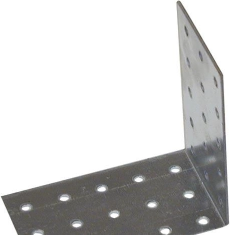Escuadra de acero 60 × 100 × 100 mm