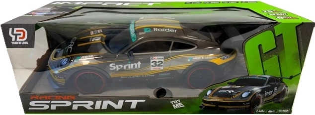 Coche deportivo teledirigido con accesorios
