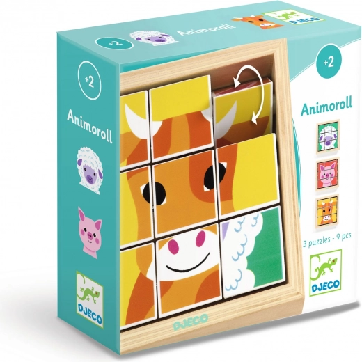 Puzzle giratorio Granja Djeco