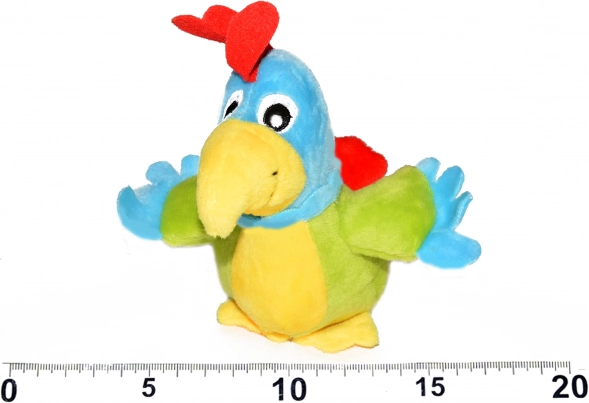 Loro de peluche Wiktor 12 cm