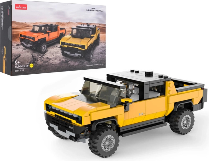 Kit de construcción del modelo Hummer EV a escala 1:30 RASTAR