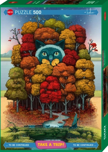 Rompecabezas ¡Take a Trip! de Andy Kehoe, 500 piezas