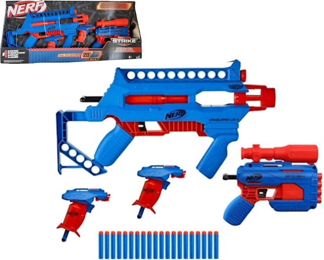 Nerf Alpha Strike – set de blásters para infantería