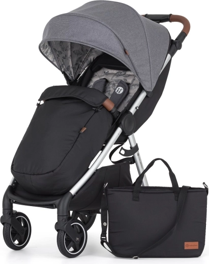 Cochecito deportivo Petite&Mars Royal3 silver ultimate grey