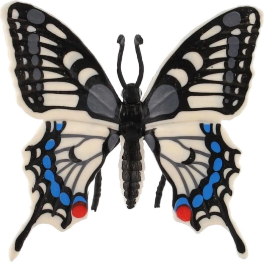 Representación fiel de la mariposa