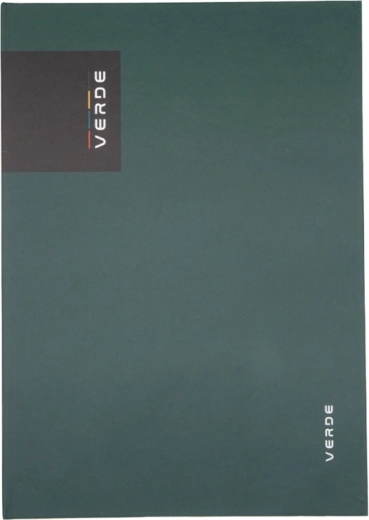 Libro de registro A4 VERDE, verde