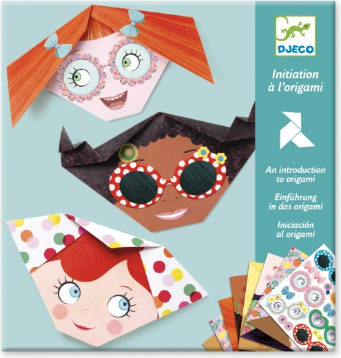 Origami Caras de niñas DJECO