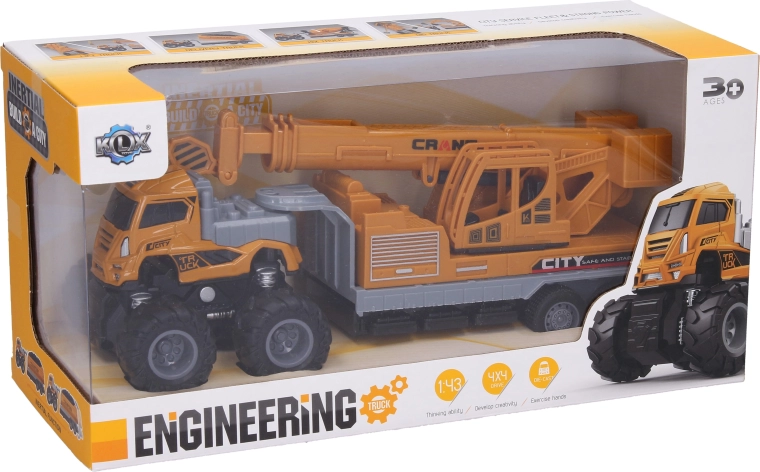 Camión tractor con grúa 27,5 cm