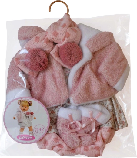 Abrigo cálido y accesorios a juego