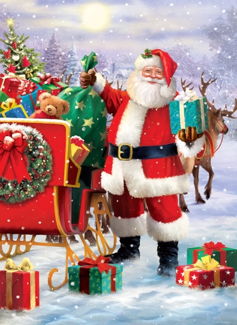 Puzzle Trineo de Santa 1000 piezas