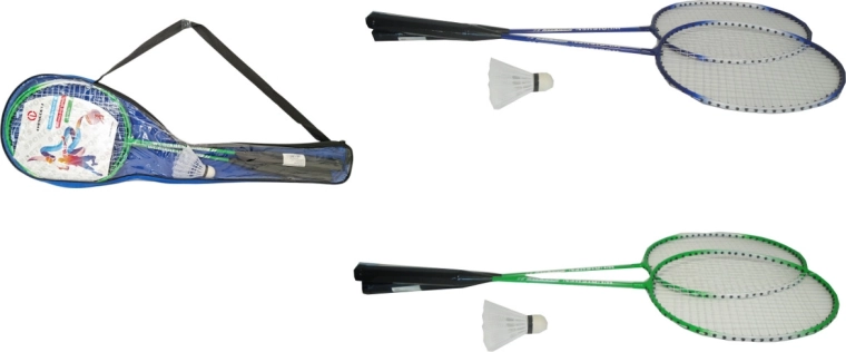 Set de bádminton en funda