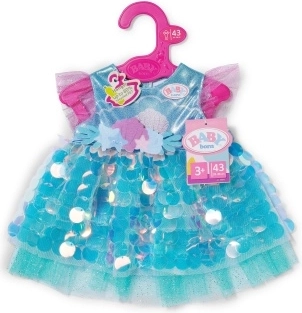 Baby Born vestido de sirena para muñecas de 43 cm