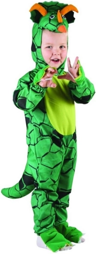 Disfraz infantil de carnaval de triceratops (80–92 cm)