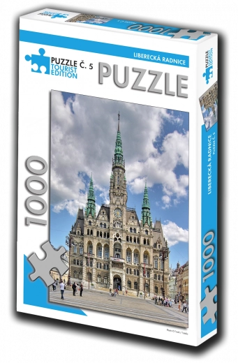 Puzle del Ayuntamiento de Liberec 1000 piezas – edición turística