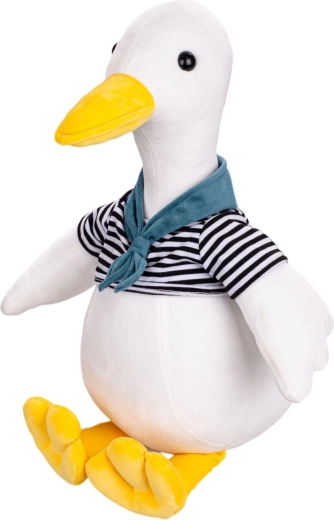 Pato de peluche con ropa de marinero 50 cm