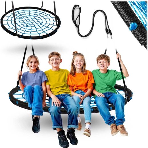 Columpio colgante tipo nido de cigüeña 120 cm NEO-SPORT