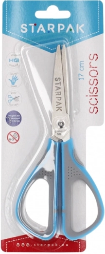 Tijeras azules 17 cm - 1 unidad