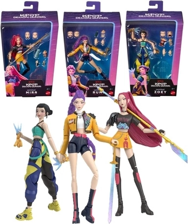 Figura de acción Mattel K-POP Demon Hunters surtida - 1 unidad