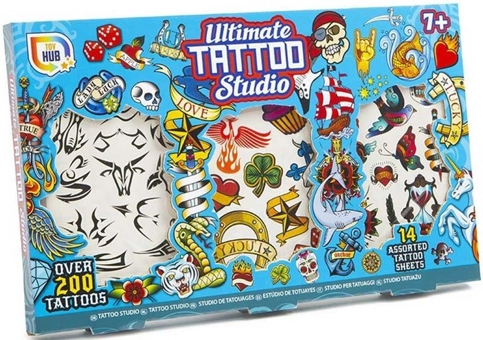 Set de tatuajes The Ultimate azul