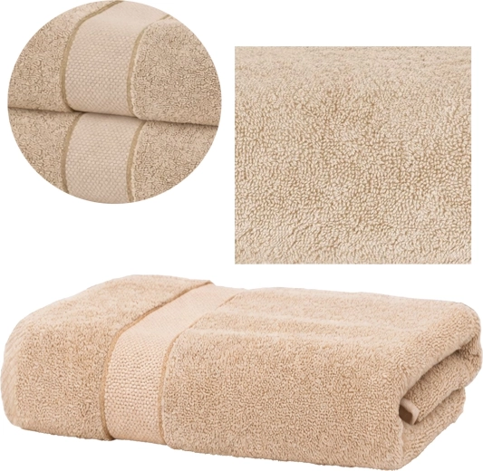 Toalla de baño RENEW FORCE Dry Spa Cream 70 × 140 cm