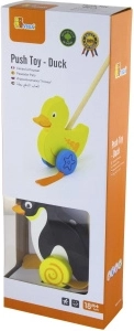 Pingüino empujador de madera Viga Toys