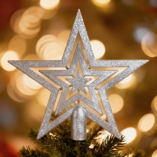 Elegante estrella para la punta