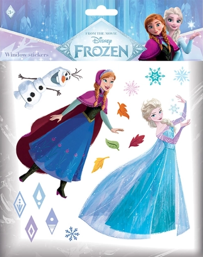Pegatinas estáticas para ventanas Frozen
