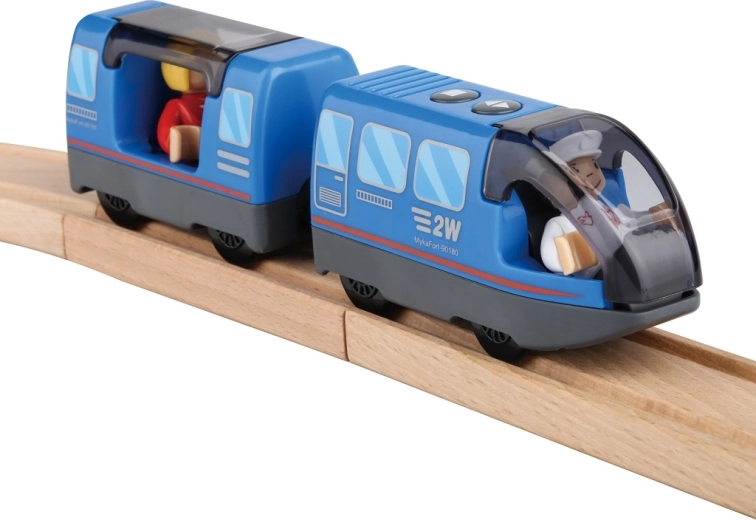 Materiales resistentes y diversión para pequeños amantes de los trenes