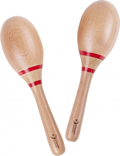 Maracas de madera para niños CLASSIC WORLD