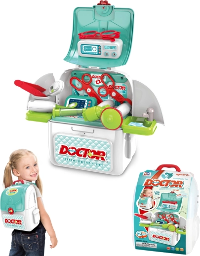 Set de doctor en mochila para niños