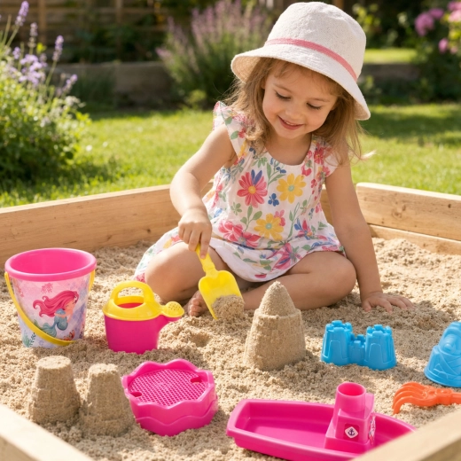 Todo lo necesario para construir castillos y crear formas