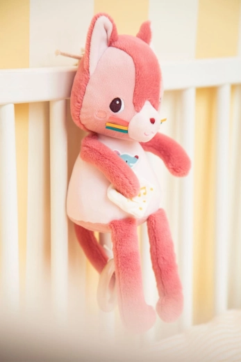 Lilliputiens gatita de peluche musical Jeanne