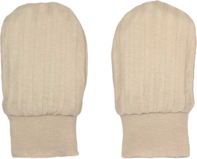 Guantes infantiles Lodger antirrayaduras seersucker birch - 1 pieza