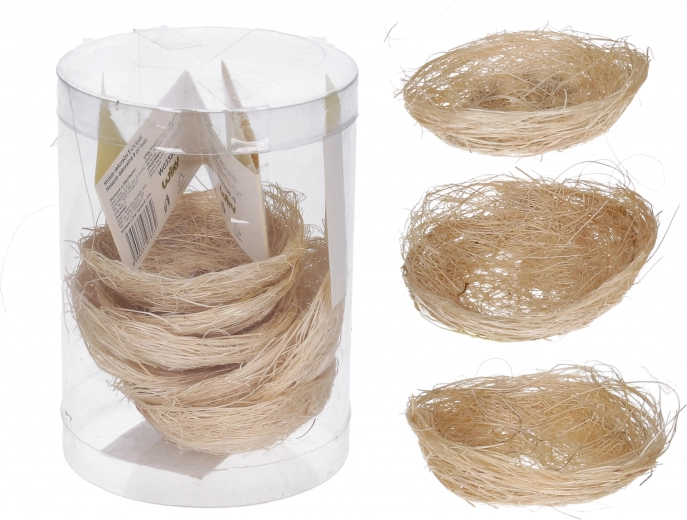 Nido decorativo 8 cm – natural