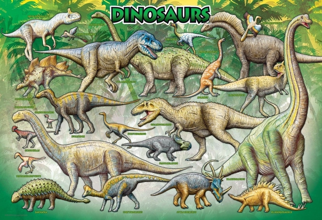 Puzle Dinosaurios 100 piezas