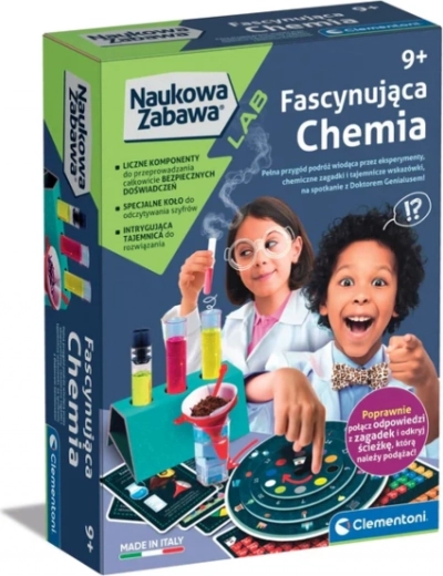 Diversión científica – química fascinante CLEMENTONI (versión polaca)