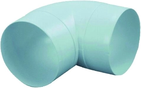 Codo redondo CKO 90° para conducto 90/100 mm