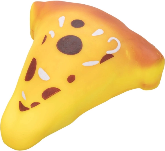 Mega squeeze jumbo porción de pizza antiestrés XL 19 cm - 1 pieza