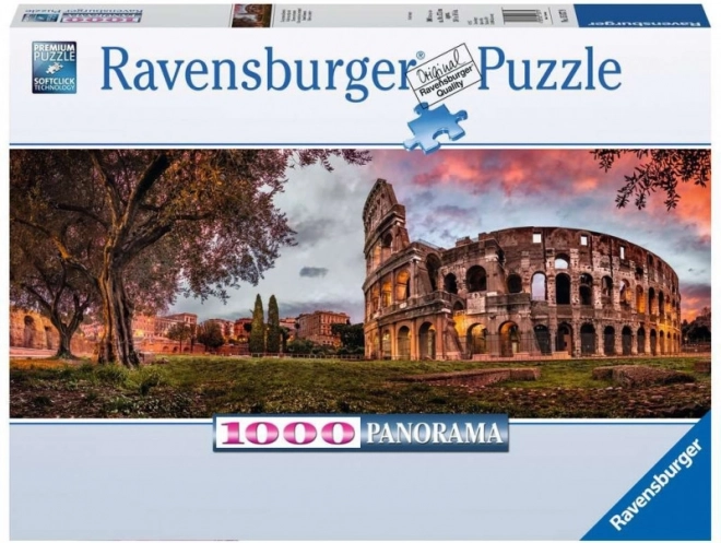 Puzzle panorámico Ravensburger 1000 piezas - Coliseo al atardecer