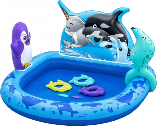 Centro de juegos hinchable Polar Pals para niños