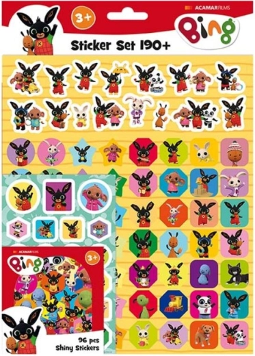 Set de pegatinas 190+ Bing