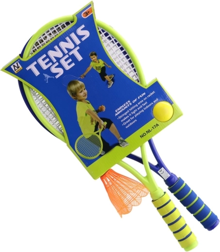 Dos raquetas + pelota y volante