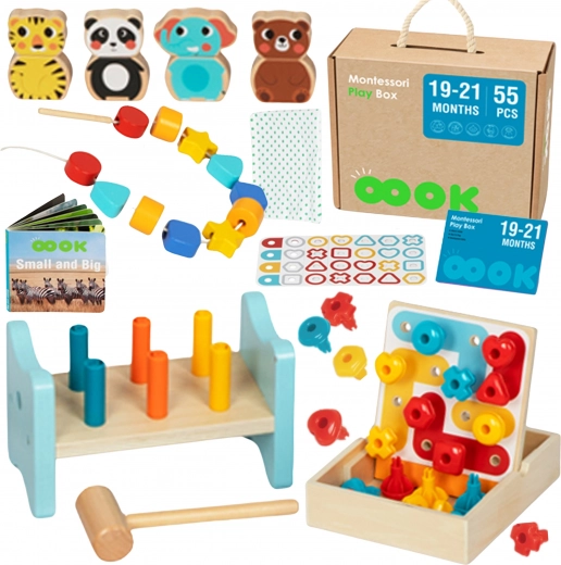 Caja educativa Montessori para niños de 19–21 meses - TOOKY TOY