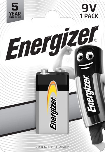 Pila alcalina Energizer Everyday 9V