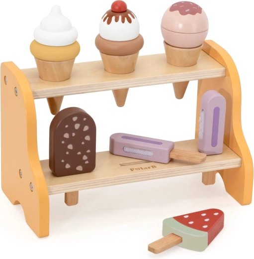 Diseño de madera en colores pastel