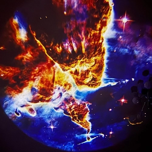 Galaxia atmosférica para cualquier habitación