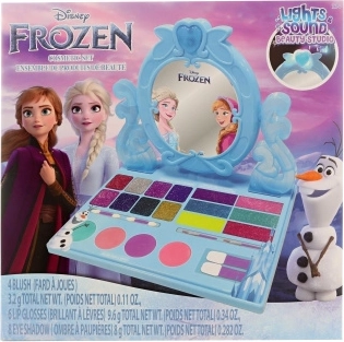 Frozen estudio cosmético con espejo iluminado