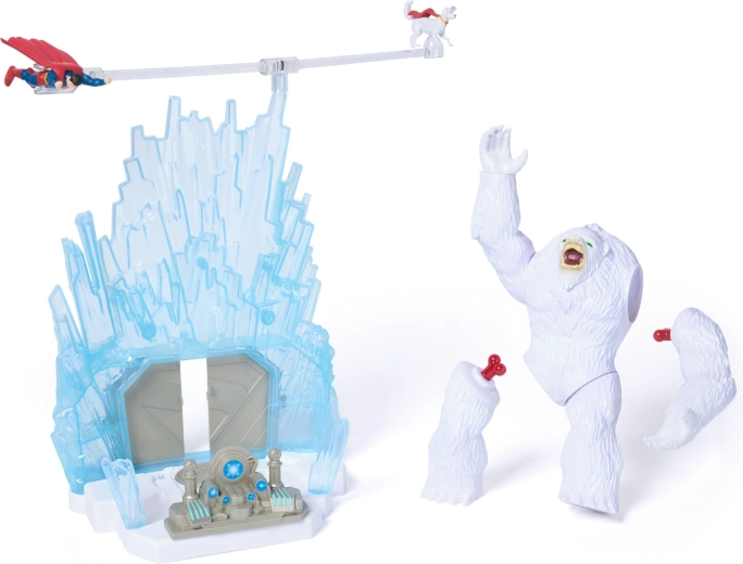 Gran Yeti y elementos de juego de acción