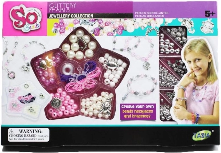 Set para hacer joyas SO BEADS – pulseras y collares de perlas