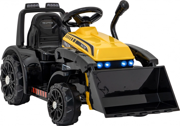 Tractor infantil con cargador G320 – amarillo